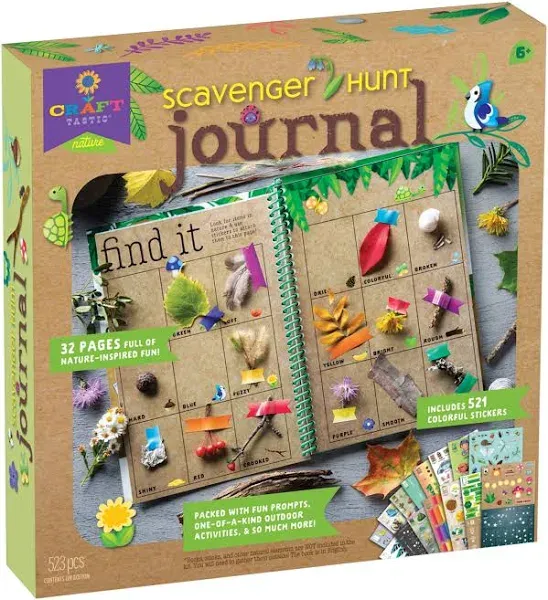 Craft-tastic Nature Scavenger Hunt Journal