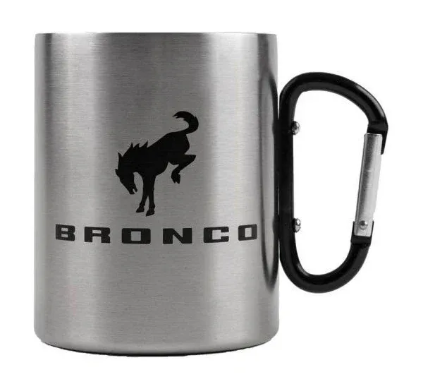 Ford Bronco Carabiner Handle 14 oz Mug