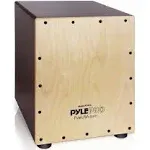 Pyle PCJD15 - Stringed Jam Cajon - Wooden Cajon Percussion Box