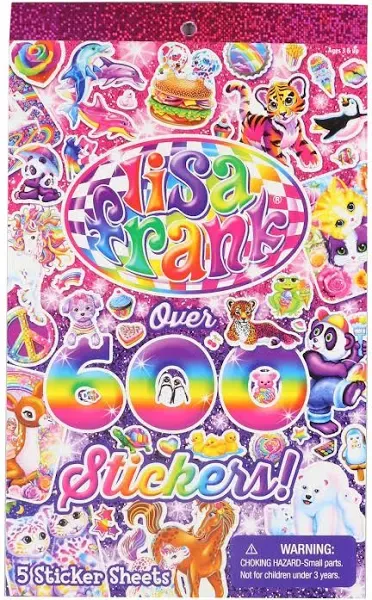 Lisa Frank Over 600 Stickers!