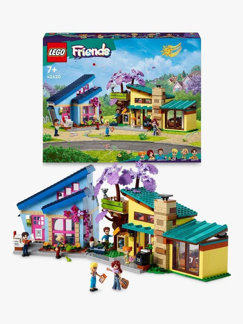 Lego 42620 Friends Olly and Paisley's Family Houses