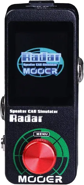 Mooer Micro Radar Cabinet Simulation Pedal at Gear4music