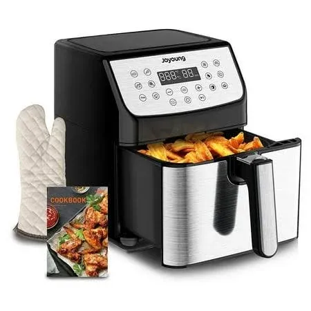 JOYOUNG Air Fryer with Digital LED Touch Screen,8 Automatic Programs, Air Fryer