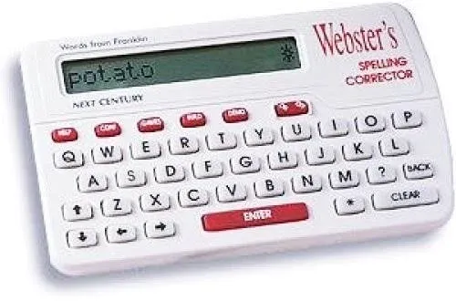 Franklin Websters Webster's Spelling Corrector NCS-100 Features Phonetic Spell Correction