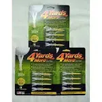 4 yards more tees,  2 3/4&#034; long, 4 tees per pack, (3-pack deal) Brand NEW