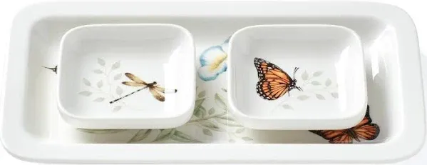 Lenox Butterfly Meadow Sushi Plate & Bowls