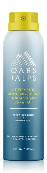 Oars + Alps After Sun Cooling Spray with Aloe Vera