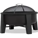 Real Flame Forsyth Wood Burning Fire Pit