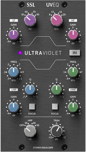 Solid State Logic UltraViolet EQ Module for 500-Series