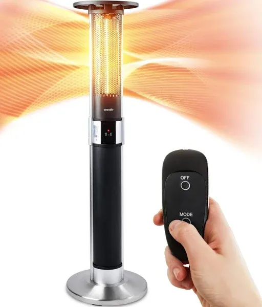 SereneLife Electric Standing Patio Heater