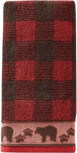 SKL Home by Saturday Knight Ltd. Sundance Hand Towel,Cotton Red