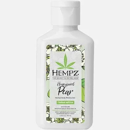 Hempz HONEYSWEET PEAR Herbal Body Moisturizer Lotion SEALED 17oz FREE SHIPPING