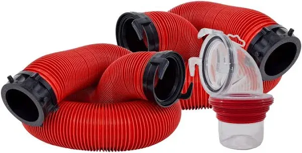 Valterra EZ Coupler 20-Foot RV Sewer Hose Kit