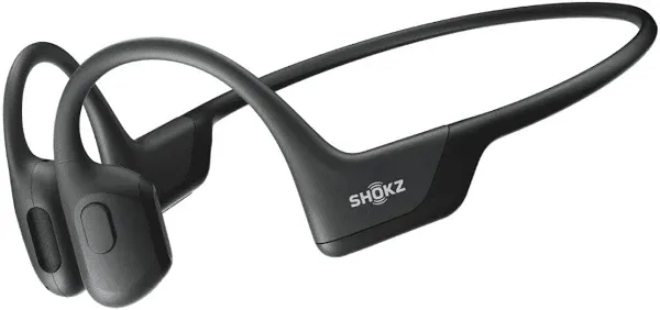 Shokz  OpenRun Pro Premium Bone Conduction Open-Ear Sports Headphones - Black - Premium