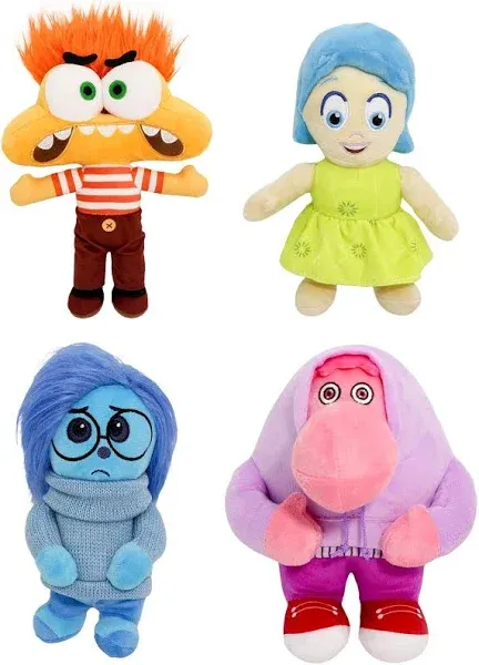 enttgo Inside Out 2 Plush Toys Set