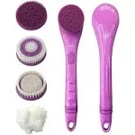 Battery Powered Body Brush With 4 Cleansing Brush Heads Exfoliating Body Brush 1