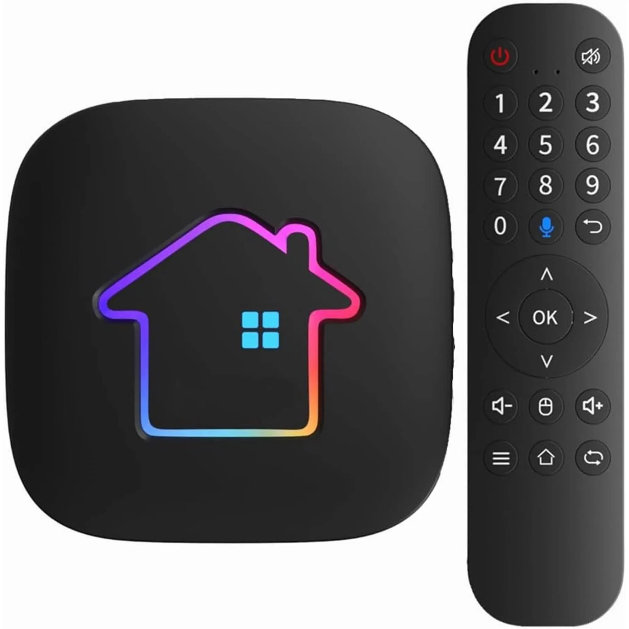 BRAATV H8 Brazil TV 2024 - 4K 1080p Ultra HD Streaming Media Player with Alexa, YouTube, Wi-Fi