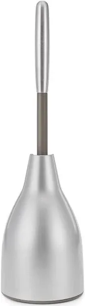 Polder Stainless Steel Toilet Plunger Caddy