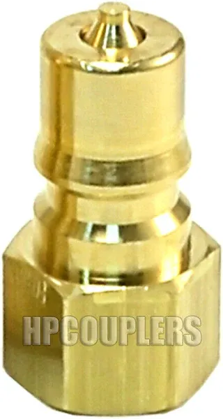 DT 1/4&#034; Quick Disconnect Coupler Valve for Carpet Cleaning Wand Brass 