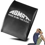 ABMAT Sit Up Mat- The Original Abdominal and Core Trainer Mat for Full Range of Motion Sit ups, Crunches and Ab Workouts Black Vinyl