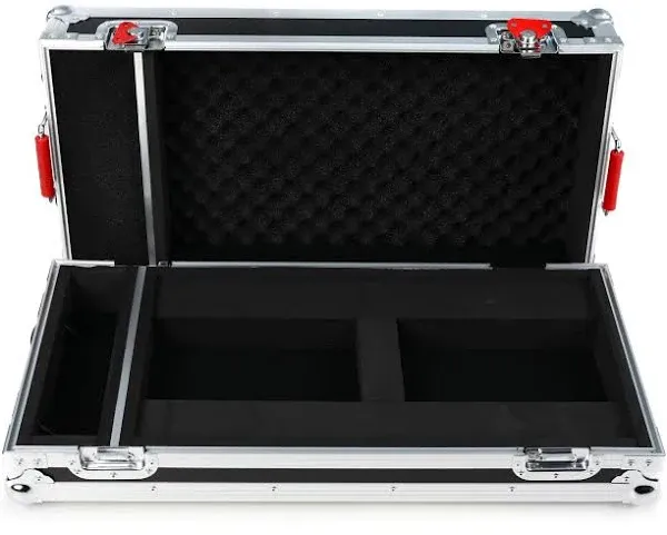 Gator Cases Heavy-Duty G-TOUR Style Live-In Road Case for Line 6 Helix Multi-Effects Floor Processor with Wheels (GTOURHELIXFLOOR)