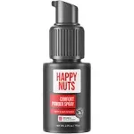 Happy Nuts Mens Comfort Powder Spray Anti Chafing & Deodorant, Aluminum Free, Sweat and Odor Control for Groin and Men