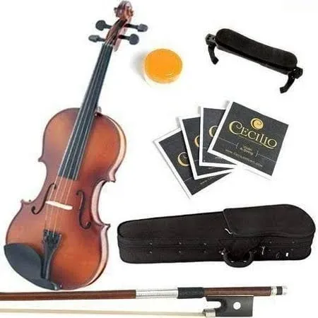 Mendini By Cecilio Violin For Beginners,Kids & Adults Kit For Student