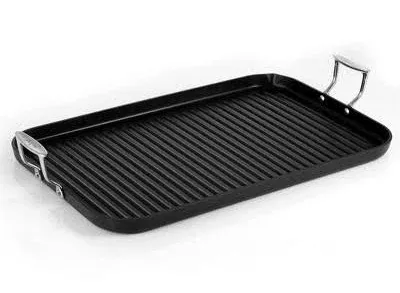 NutriChef Hard-Anodized Nonstick Grill & Griddle NCGRP59