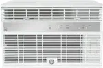 GE 550-sq ft Window Air Conditioner with Remote (115-Volt, 12000-BTU) Wi-Fi Enabled in White | AWFS12WWL