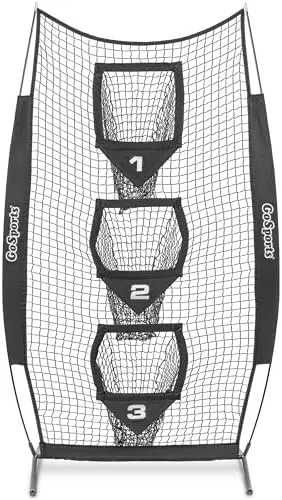 GoSports 8 x 4 ft Football Throwing Target Net