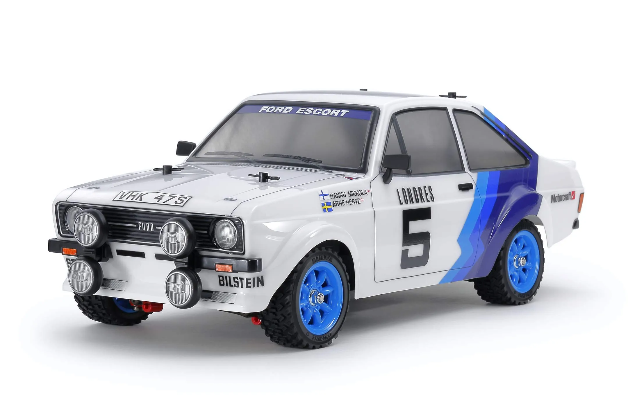 Tamiya 1/10 Ford Escort MkII Rally 4WD Kit MF-01X Chassis Motor &amp; ESC #58687-60A