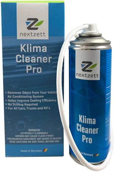 nextzett Klima-Cleaner Pro Air Conditioner Evaporator Cleaner, 10 fl oz (12 Pack)