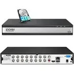 ZOSI 16Channel Full 1080p Video Security DVR Recorder