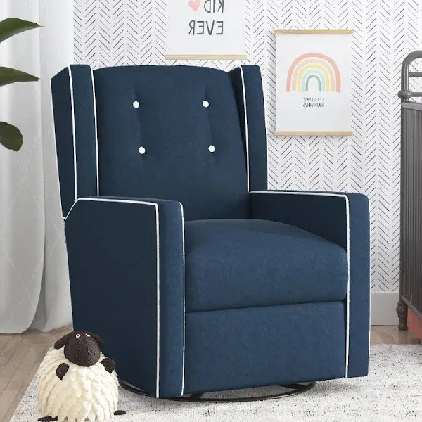 Baby Relax Mikayla Swivel Glider Rocker Recliner Chair