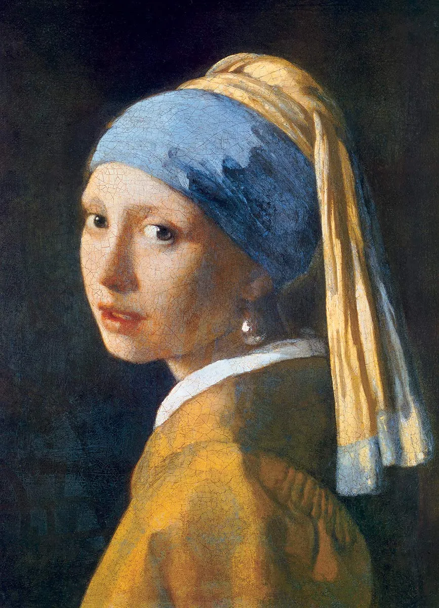 Vermeer Girl With a Pearl Earring 1000 Piece Jigsaw Puzzle