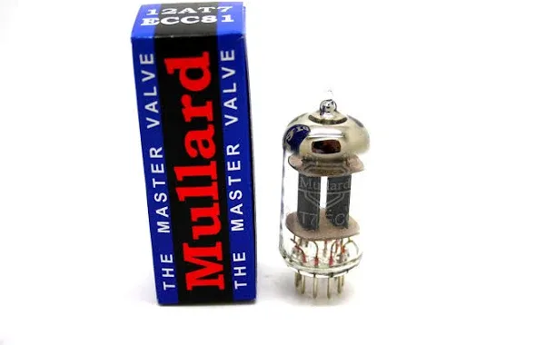 Mullard 12AT7 / ECC81 New Production Preamp Vacuum Tube 