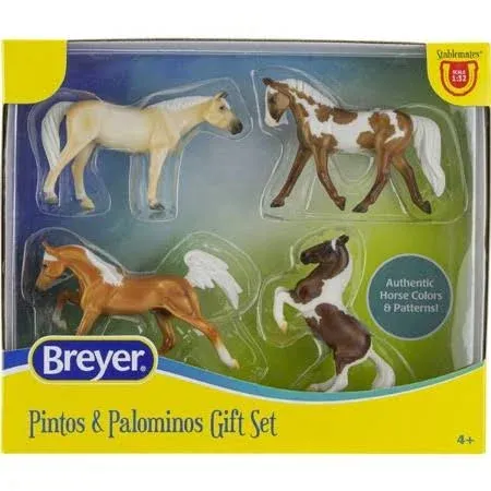 Breyer Stablemates Pintos and Palominos Gift Set