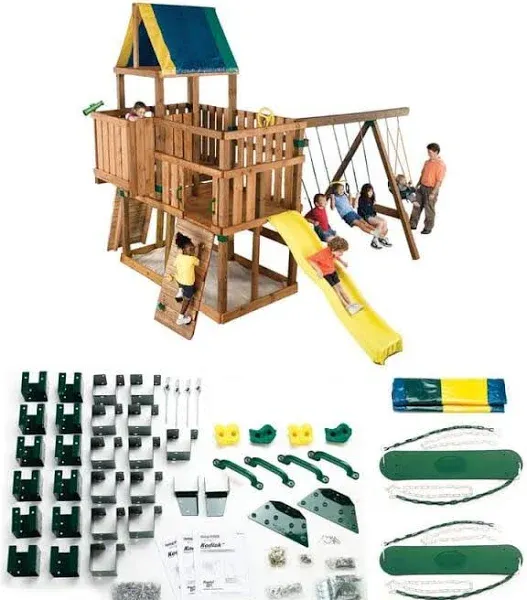 Swing-N-Slide Kodiak Play Kit