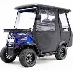 Kandi Golf Cart Soft Zippable Cab Enclosure, 4-Passenger Compatible