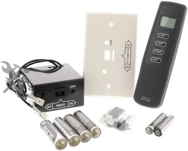 Skytech SKY-1001 T/LCD Fireplace Remote Control with Timer