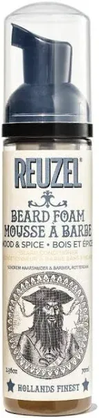 REUzel Beard Foam Wood and Spice