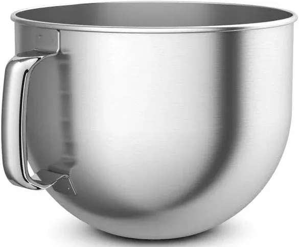 KitchenAid 7 Quart Polished Stainless Steel Bowl for Select Bowl-Lift Stand Mixers KSMB70