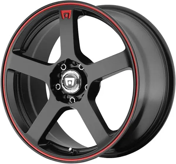 4-New 17&#034; Motegi MR116 FS5 Wheels 17x7 5x100/5x114.3 40 Black Machined Rims 72.5