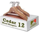 Cedar Elements Cedar Hangers 12 Pack