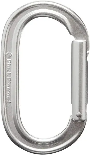 Black Diamond Oval Keylock Carabiner