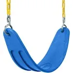 Swing-N-Slide WS 4771 Extreme Heavy Duty Swing Seat Set Outdoor Playground Swings with Coated Chains & Quick Links, Blue, Pack of 2