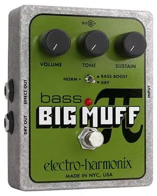 Electro-Harmonix Big Muff Bass Distortion Bass Effect Pedal