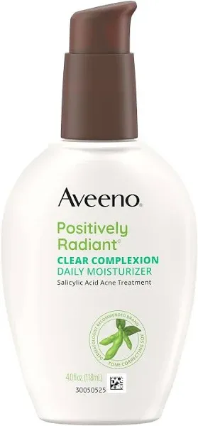 3 Pack Aveeno Clear Complexion Daily Moisturizer 4 Ounce Each