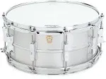 Ludwig Acrolite Classic Aluminum Snare Drum Matte Finish 6.5x14