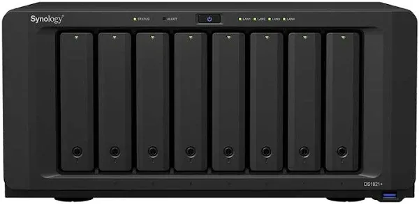 Synology 8 Bay NAS DiskStation DS1821+